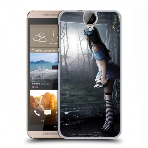 Дизайнерский пластиковый чехол для HTC One E9+ Alice Madness Returns