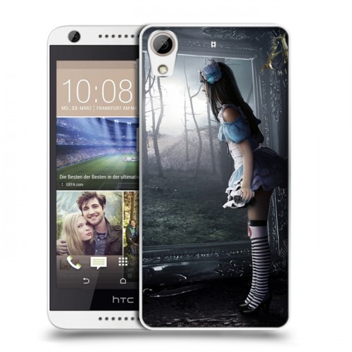 Дизайнерский силиконовый чехол для HTC Desire 626 Alice Madness Returns