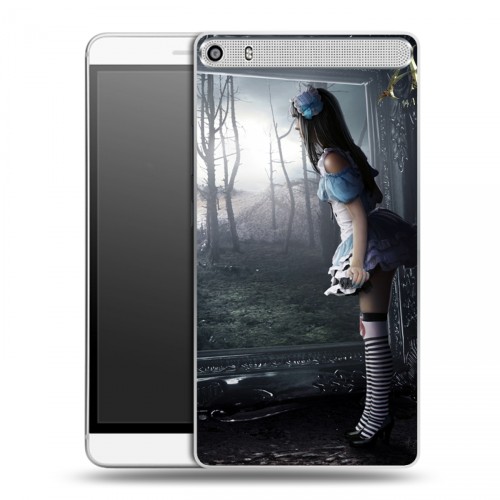 Дизайнерский пластиковый чехол для Lenovo Phab Plus Alice Madness Returns