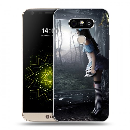 Дизайнерский пластиковый чехол для LG G5 Alice Madness Returns