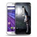 Дизайнерский пластиковый чехол для Lenovo Moto G Alice Madness Returns