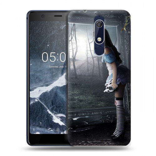 Дизайнерский пластиковый чехол для Nokia 5.1 Alice Madness Returns