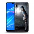 Дизайнерский пластиковый чехол для Huawei Y6 (2019) Alice Madness Returns