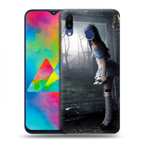 Дизайнерский пластиковый чехол для Samsung Galaxy M20 Alice Madness Returns