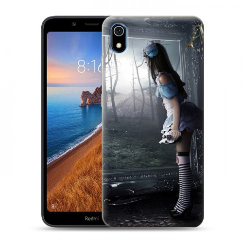 Дизайнерский силиконовый чехол для Xiaomi RedMi 7A Alice Madness Returns