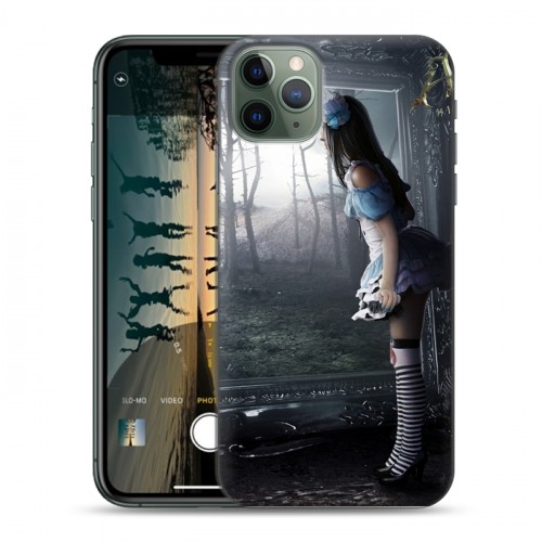 Дизайнерский пластиковый чехол для Iphone 11 Pro Alice Madness Returns