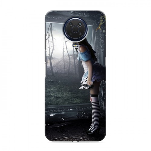 Дизайнерский силиконовый чехол для Nokia G20 Alice Madness Returns