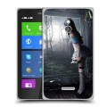 Дизайнерский силиконовый чехол для Nokia XL Alice Madness Returns