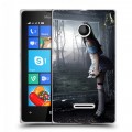 Дизайнерский пластиковый чехол для Microsoft Lumia 435 Alice Madness Returns