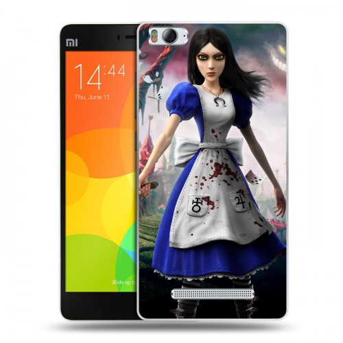 Дизайнерский пластиковый чехол для Xiaomi Mi4i Alice Madness Returns