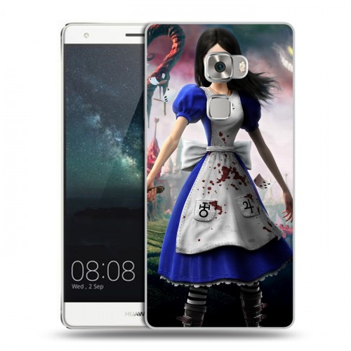 Дизайнерский пластиковый чехол для Huawei Mate S Alice Madness Returns