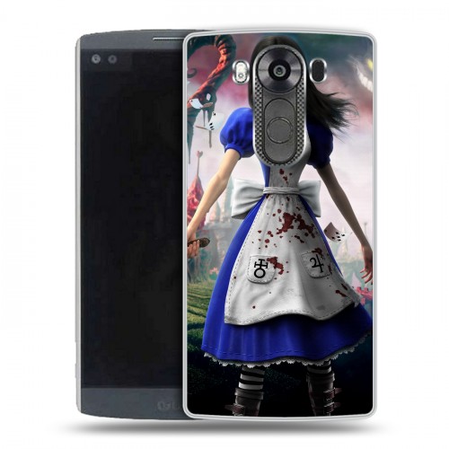 Дизайнерский пластиковый чехол для LG V10 Alice Madness Returns