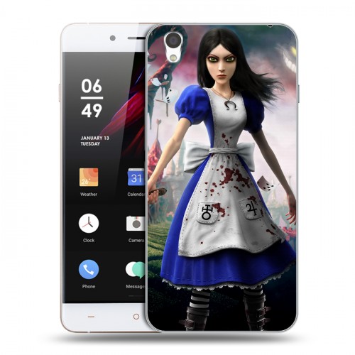 Дизайнерский пластиковый чехол для OnePlus X Alice Madness Returns