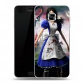 Дизайнерский пластиковый чехол для Samsung Galaxy C5 Alice Madness Returns