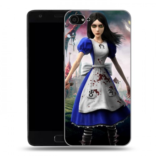 Дизайнерский пластиковый чехол для ZUK Z2 Alice Madness Returns