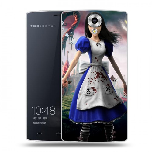 Дизайнерский силиконовый чехол для Homtom HT7 Alice Madness Returns