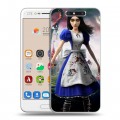 Дизайнерский пластиковый чехол для ZTE Blade V8 Alice Madness Returns