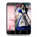 Дизайнерский силиконовый чехол для HTC U Play Alice Madness Returns