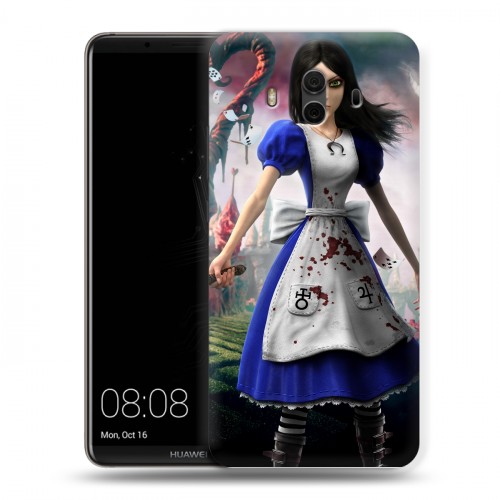 Дизайнерский пластиковый чехол для Huawei Mate 10 Alice Madness Returns