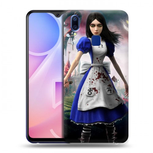 Дизайнерский пластиковый чехол для Vivo Y95 Alice Madness Returns