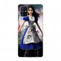 Дизайнерский пластиковый чехол для Samsung Galaxy M51 Alice Madness Returns