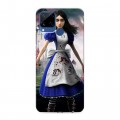 Дизайнерский силиконовый с усиленными углами чехол для Realme C15 Alice Madness Returns