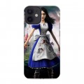 Дизайнерский силиконовый с усиленными углами чехол для Iphone 12 Mini Alice Madness Returns