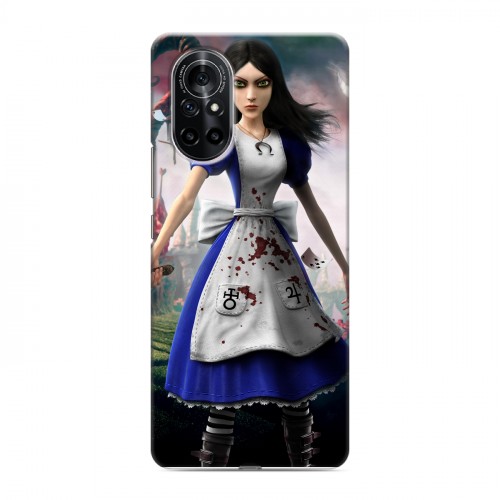 Дизайнерский силиконовый чехол для Huawei Nova 8 Alice Madness Returns