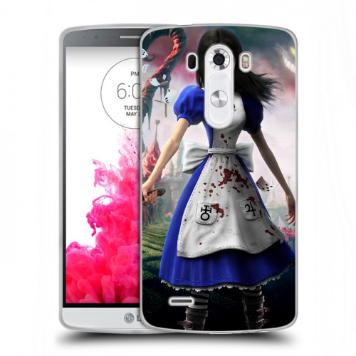 Дизайнерский пластиковый чехол для LG G3 (Dual-LTE) Alice Madness Returns