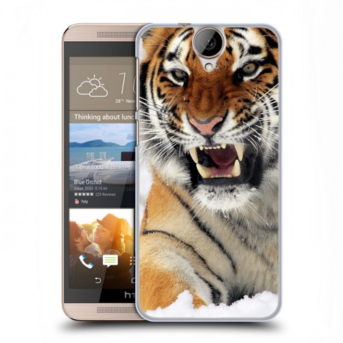 Дизайнерский силиконовый чехол для HTC One E9+ Тигры