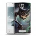 Дизайнерский пластиковый чехол для Lenovo A1000 Alice Madness Returns