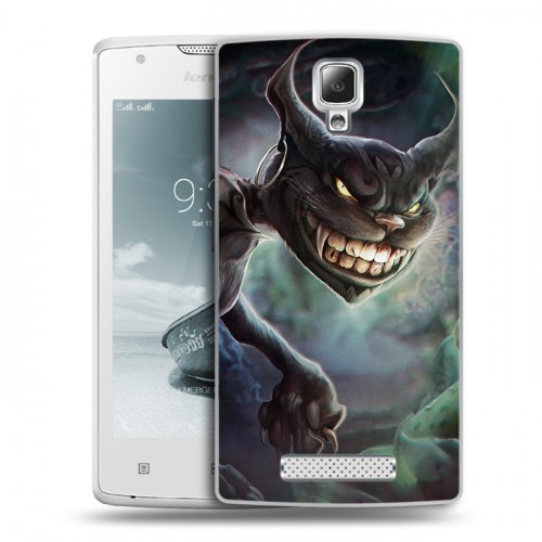 Дизайнерский пластиковый чехол для Lenovo A1000 Alice Madness Returns