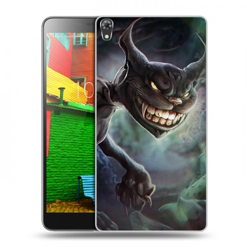 Дизайнерский силиконовый чехол для Lenovo Phab Alice Madness Returns