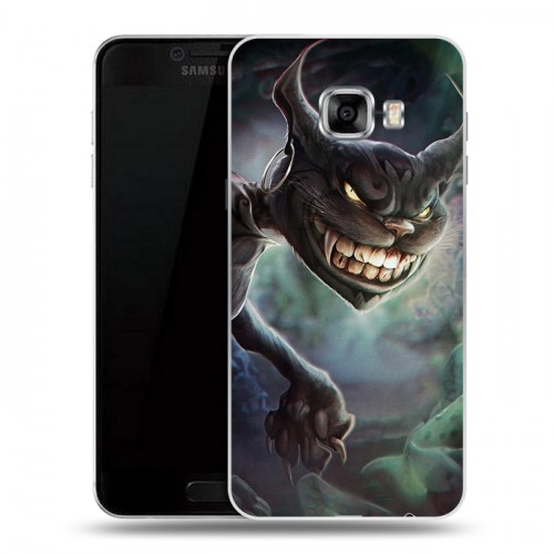 Дизайнерский пластиковый чехол для Samsung Galaxy C5 Alice Madness Returns