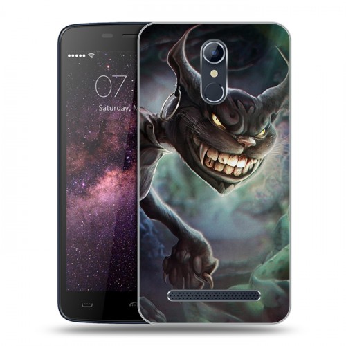 Дизайнерский силиконовый чехол для Homtom HT17 Alice Madness Returns