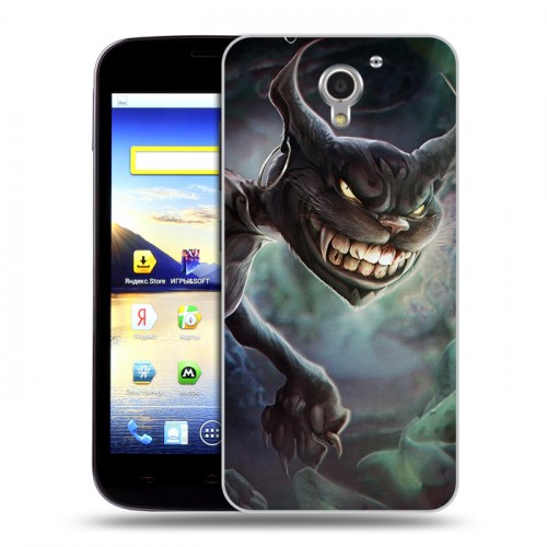 Дизайнерский пластиковый чехол для ZTE Blade A510 Alice Madness Returns