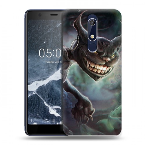 Дизайнерский пластиковый чехол для Nokia 5.1 Alice Madness Returns