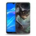 Дизайнерский пластиковый чехол для Huawei Y6 (2019) Alice Madness Returns