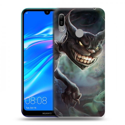 Дизайнерский пластиковый чехол для Huawei Y6 (2019) Alice Madness Returns