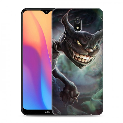 Дизайнерский силиконовый с усиленными углами чехол для Xiaomi RedMi 8A Alice Madness Returns