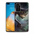 Дизайнерский пластиковый чехол для Huawei P40 Alice Madness Returns