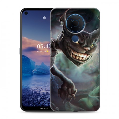 Дизайнерский силиконовый чехол для Nokia 5.4 Alice Madness Returns