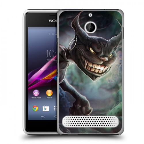 Дизайнерский силиконовый чехол для Sony Xperia E1 Alice Madness Returns