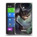 Дизайнерский силиконовый чехол для Nokia XL Alice Madness Returns