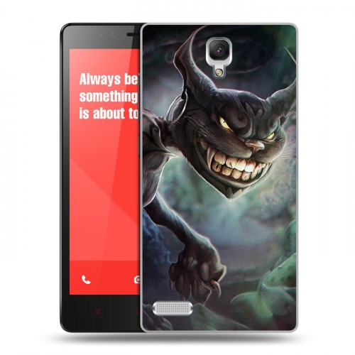 Дизайнерский пластиковый чехол для Xiaomi RedMi Note Alice Madness Returns