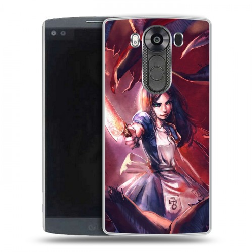 Дизайнерский пластиковый чехол для LG V10 Alice Madness Returns