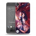 Дизайнерский пластиковый чехол для HTC Desire 530 Alice Madness Returns