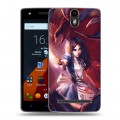 Дизайнерский силиконовый чехол для Wileyfox Storm Alice Madness Returns