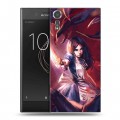 Дизайнерский пластиковый чехол для Sony Xperia XZs Alice Madness Returns