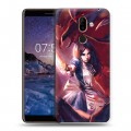 Дизайнерский пластиковый чехол для Nokia 7 Plus Alice Madness Returns